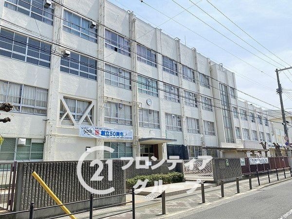 大阪市東住吉区公園南矢田２丁目　新築一戸建て　８期　１号棟(大阪市立矢田西中学校)