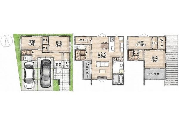 FrontierGardens　東大阪市鴻池町１丁目　新…