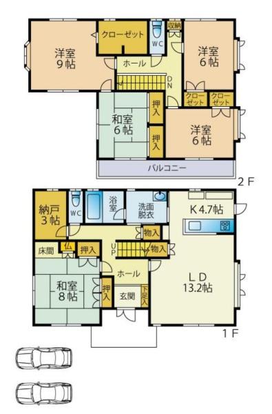 北九州市八幡西区星ケ丘４丁目の中古一戸建