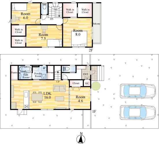 中間市扇ヶ浦１丁目の新築一戸建