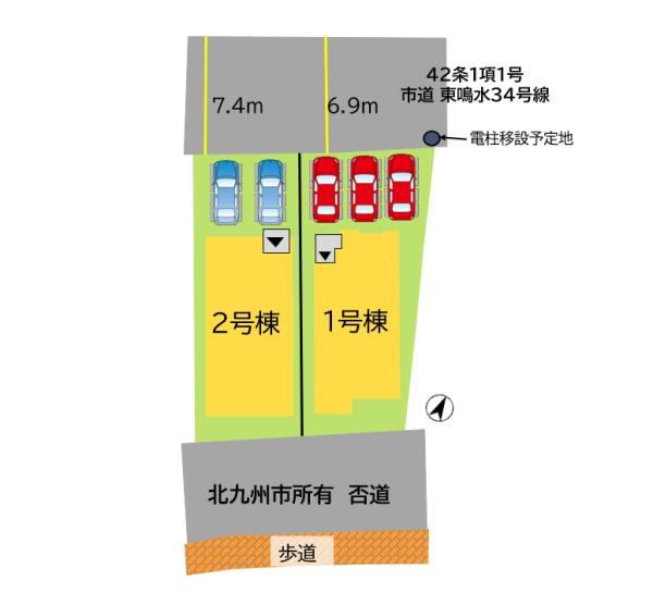 北九州市八幡西区東鳴水３丁目の新築一戸建