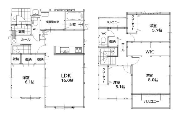 北九州市八幡西区引野３丁目の新築一戸建
