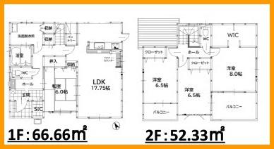 直方市大字感田の中古一戸建て
