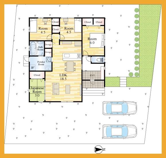 直方市大字上新入の新築一戸建