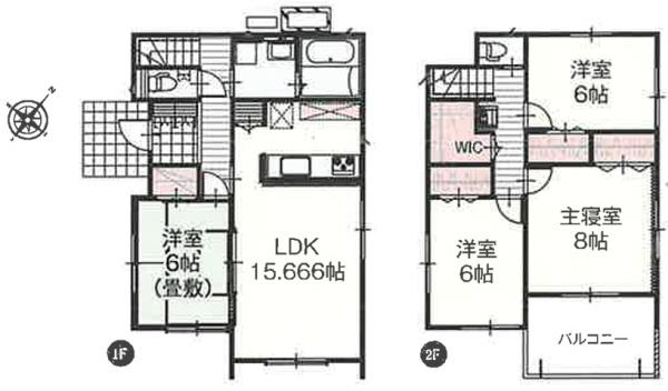 東近江市東沖野２丁目２号棟　新築分譲住宅
