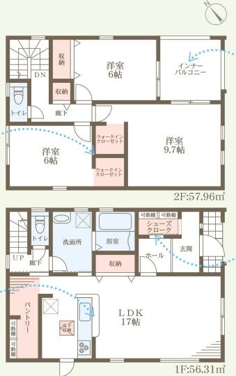 彦根市西今町５期２号棟　新築分譲住宅