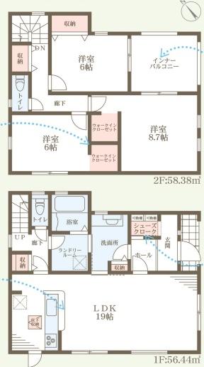 彦根市西今町５期３号棟　新築分譲住宅