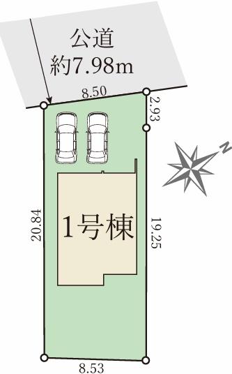東近江市八日市清水１期　新築分譲住宅