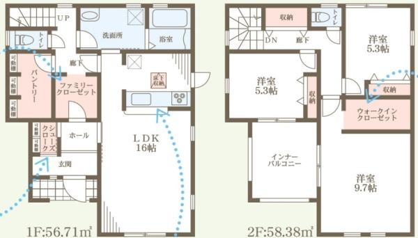 長浜市新庄寺町６期４号棟　新築分譲住宅