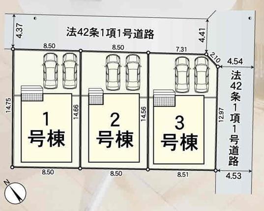 彦根市後三条町第８－１号棟　新築分譲住宅