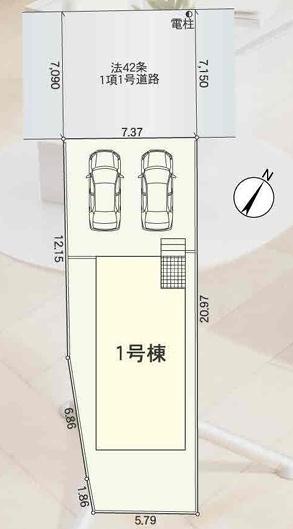 東近江市五個荘北町屋町第１　新築分譲住宅