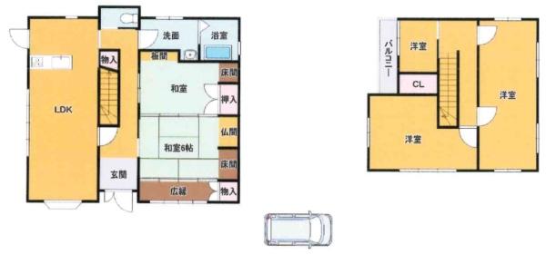 近江八幡市野村町　中古戸建て住宅
