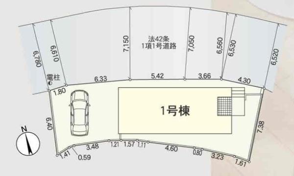 湖南市石部東第６　新築分譲住宅