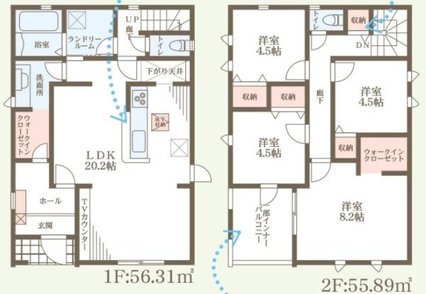 彦根市平田町７期１号棟　新築分譲住宅