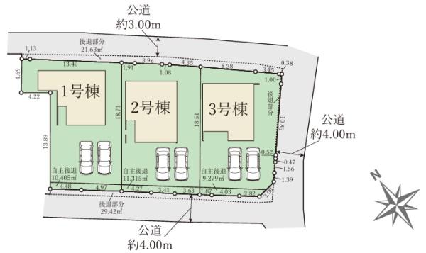近江八幡市江頭町１期３号棟　新築分譲住宅