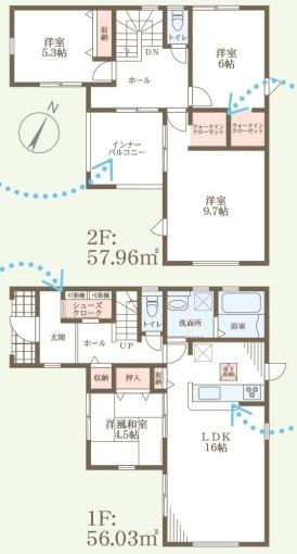 守山市小島町６期１号棟　新築分譲住宅