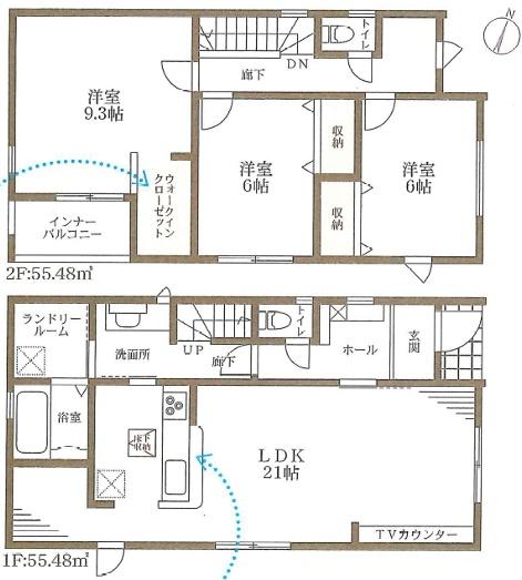 甲賀市甲南町深川３期３号棟　新築分譲住宅