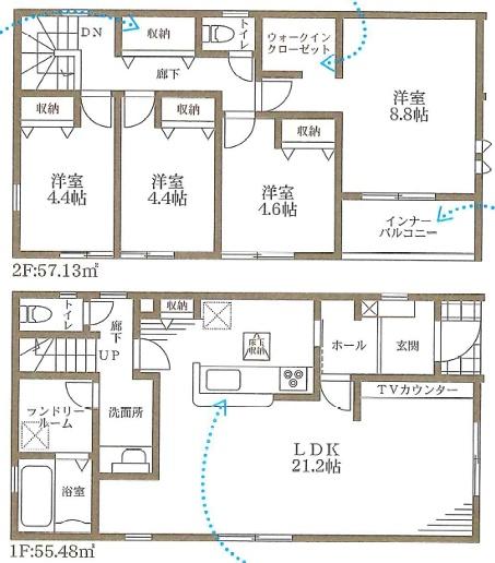 甲賀市甲南町深川３期４号棟　新築分譲住宅