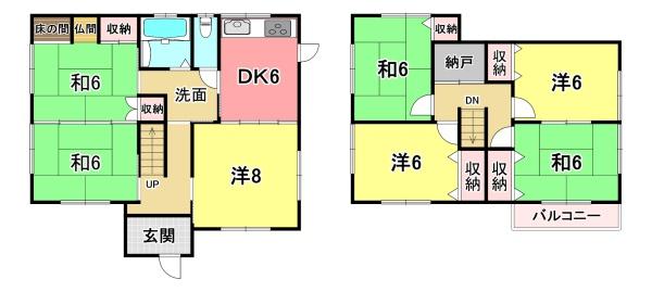 彦根市長曽根南町の中古一戸建て