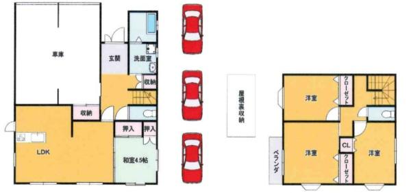 東近江市五個荘山本町の中古一戸建て