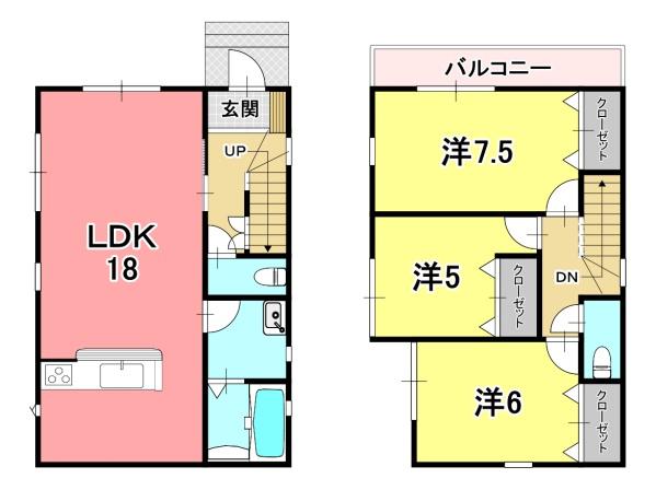 近江八幡市川原町２３-２号棟　新築分譲住宅