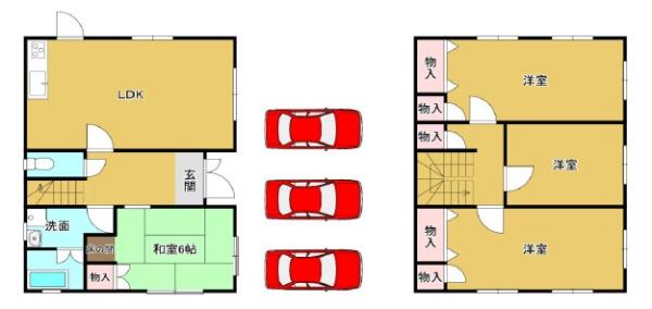 東近江市蒲生堂町の中古一戸建て