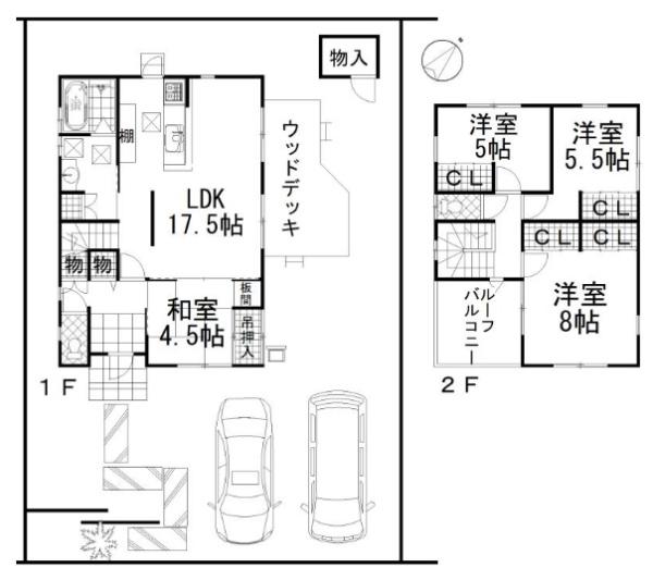 野洲市冨波甲　中古戸建て住宅