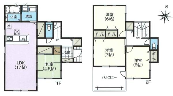 近江八幡市第１安土町桑実寺１号棟　新築分譲住宅