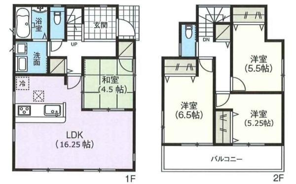 近江八幡市第１安土町桑実寺２号棟　新築分譲住宅