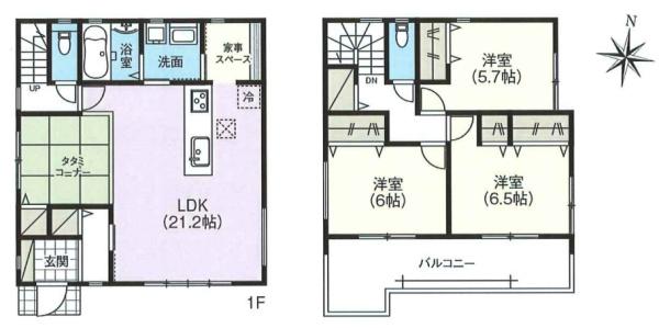 近江八幡市第１安土町桑実寺３号棟　新築分譲住宅