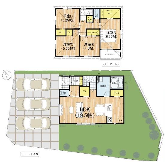 甲賀市甲南町竜法師１期　新築分譲住宅