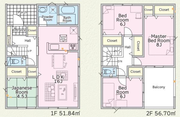 彦根市彦富町第２－１号棟　新築分譲住宅