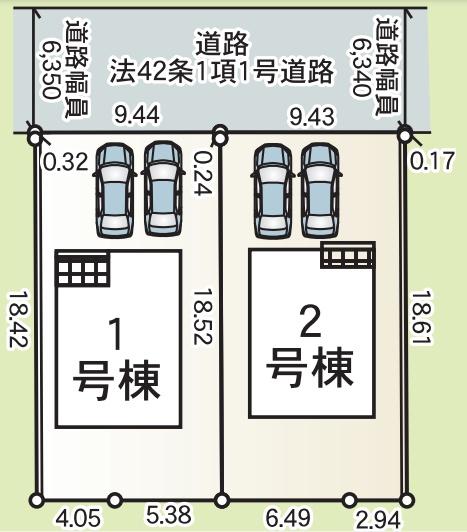彦根市彦富町第２－１号棟　新築分譲住宅