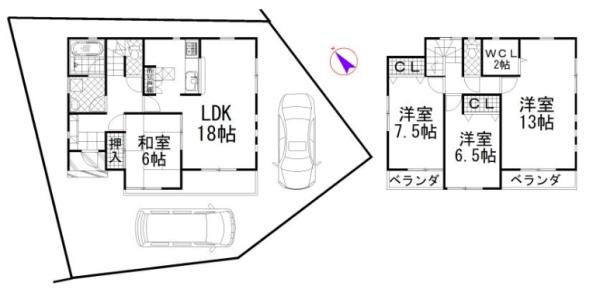 東近江市八日市東本町の中古一戸建て