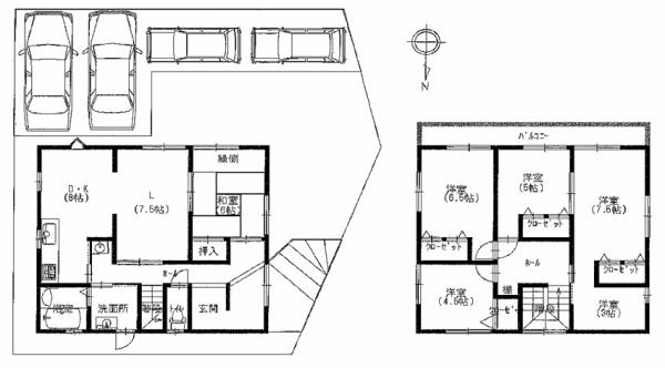 甲賀市甲南町深川　中古戸建て住宅
