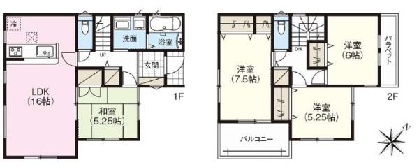 近江八幡市第５堀上町２号棟　新築分譲住宅