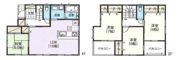 湖南市第２中央２号棟　新築分譲住宅