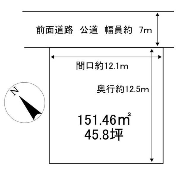 近江八幡市出町　売土地