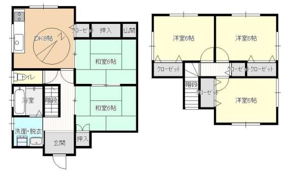 彦根市野田山町　中古戸建て住宅