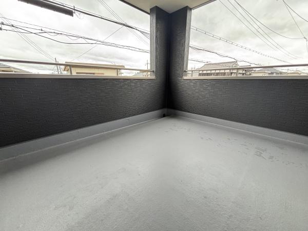 湖南市若竹町3期3号棟 新築分譲住宅(バルコニー)