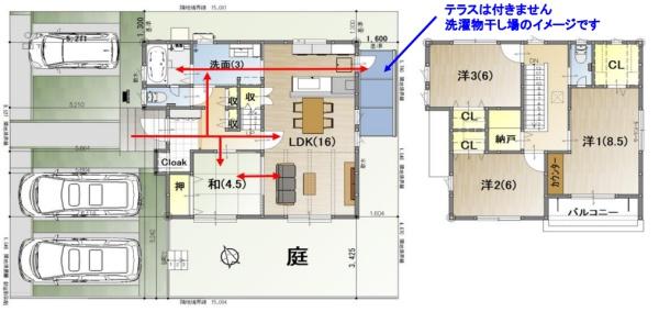 甲賀市水口町水口　新築分譲住宅