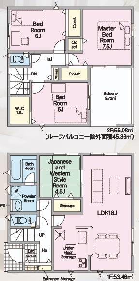 湖南市柑子袋西第１　新築分譲住宅