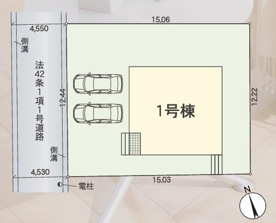 湖南市柑子袋西第１　新築分譲住宅