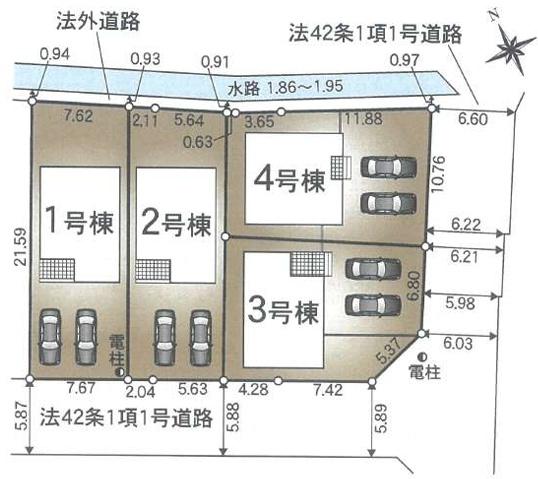 野洲市六条第１－２号棟　新築分譲住宅