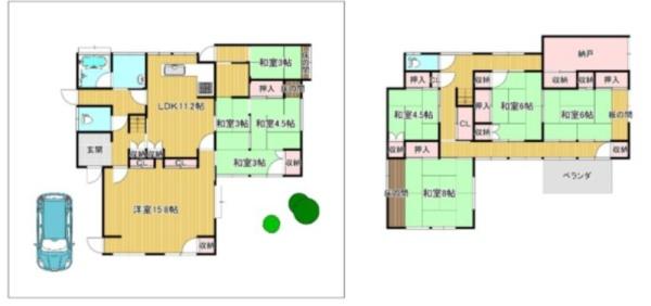 彦根市中藪１丁目　中古戸建て住宅