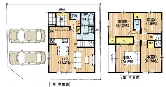 甲賀市水口町三本柳　新築分譲住宅