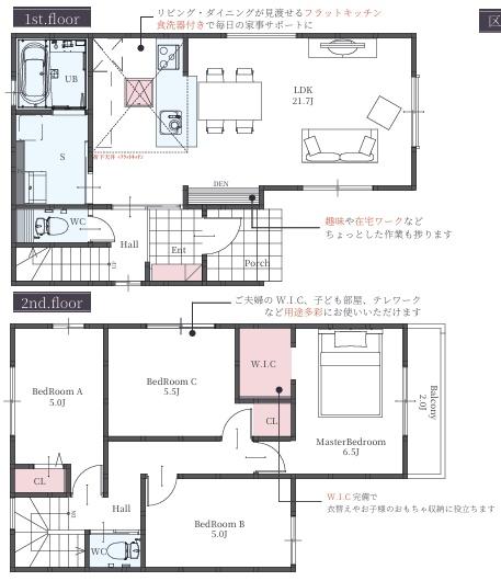 守山市阿村町１期１号棟　新築分譲住宅