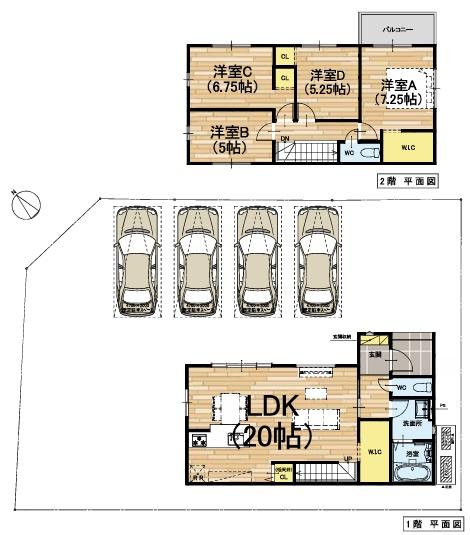 守山市荒見町１期１号地　新築分譲住宅