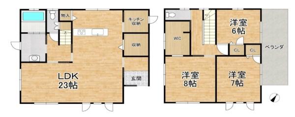 彦根市芹川町　中古戸建て住宅