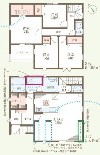 愛荘町石橋３期３号棟　新築分譲住宅